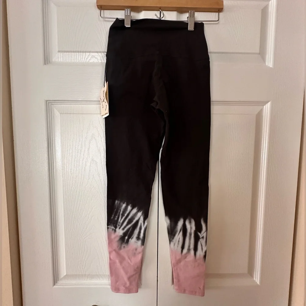 Electric & Rose Tie Dye Sunset Legging - Picture 3 of 5